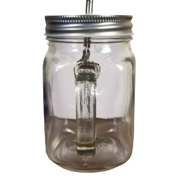 Young Living Mason Jar Mug w/ Stainless Straw - Picture 5 of 10